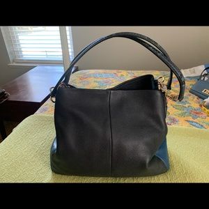Coach leather bag